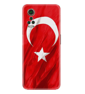 General Mobile GM 21 Pro GM 22 Pro Plus Kılıf Desemli Silikon Şanlı Türk Bayrağı 4 1401