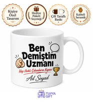 Ben Demiştim Uzmanı Gıcık Eden Dost Kupa Bardak Komik Hediye