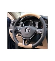 Volkswagen Jetta Çift Renk Deri Direksiyon Kılıfı