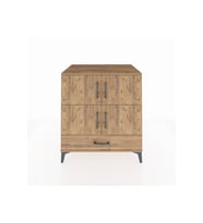 Kronos Şifonyer 4 Raflı Tek Çekmeceli 4 Kapaklı 88x59x96 Çam-Çam