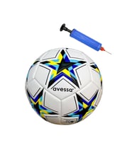 Avessa FT800-110SIB Futbol Topu 4 Astar Pompalı (Siyah - Beyaz)