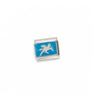 CM Jewelry Unicorn Desenli İtalyan Bileklik Charm