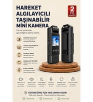 128GB Destekli Hareket Algılamalı Mini Kamera