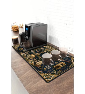 Valerine Life Barista Kahve Barı Matı 40x90cm Espresso Makinesi Çaycı Altlığı Royal Espresso
