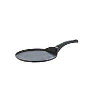 OMS 3299 Tek Parça Döküm Granit 26 cm Tava Siyah