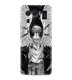 Xiaomi Mi 11 Ultra Kılıf Resimli Desenli Silikon Platinium Series Angel 1883