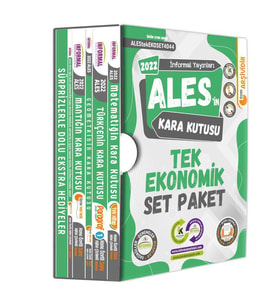 ALESİN Kara Kutusu TEK Ekonomik Set Paket Konu Özetli Dijital Çözümlü Çıkmış Sor