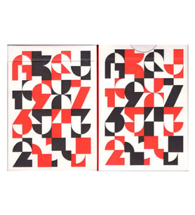 Bicycle Just Type v1 Premium Oyun Kağıdı Cardistry Limited Edition Koleksiyonluk iskambil Kartları D (Karışık)