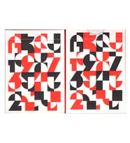 Bicycle Just Type v1 Premium Oyun Kağıdı Cardistry Limited Edition Koleksiyonluk iskambil Kartları D (Karışık)