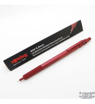 Rotring 600 Kırmızı Mekanik Kurşun Kalem 0.5 mm  İsme Özel Kalem (Siyah-Gri)