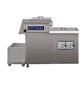Maksan Sebze Yıkama Makinesi 300-600 Kg Kapasiteli (Gri)