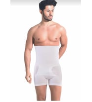 FORM ANGEL 6013 ERKEK YÜKSEK BEL BOXER KORSE TEKLİ (Beyaz)