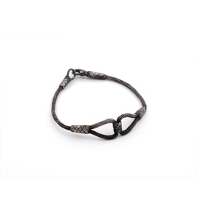 Damla Oksitli Gümüş Kazaziye Bileklik : Gümüş - 21 cm : Oksitli - 18 cm : Gümüş - 20 cm : Gümüş - 18 cm (Oksitli)