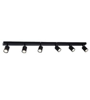 MYLİGHTS 120cm   PANASONIC AMPULLÜ LED AVİZE  GÜNIŞIĞIAMPULLÜ led spot led avize  (Siyah)