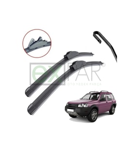 LAND ROVER FREELANDER ÖN CAM SİLECEK SÜPÜRGESİ TAKIMI 1998 - 2006 MODEL SAĞ SOL ÖN SİLECEK
