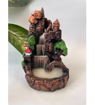 Şatolu Model Geri Akış Tütsülük Siyah&bakır 11*17cm