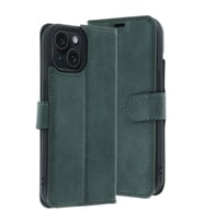 Iphone 15 Trend S Plus Kapaklı Kılıf - Yeşil
