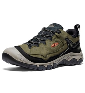 Keen Targhee IV KeenDryGtx Su Geçirmez Erkek Ayakkabı Dark Olive/Gold Flame (Yeşil)