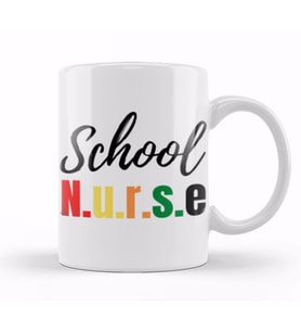 Nurse Gift İdea Funny Saying Quote Nursing Medical Kupa Bardak Porselen