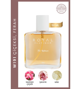 Royal Platinum W191 Kadın Parfüm Çiçeksi Şakayık Misk