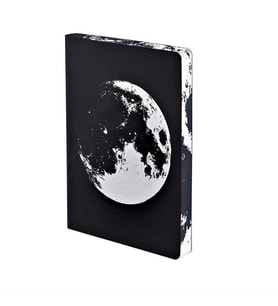 Nuuna Gri Noktalı A5 Defter Moon 55003