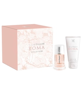 Laura Biagiotti Roma Fiori Bianci EDT 25 ml + Body Lotion 50 ml Kadın Parfüm Setia