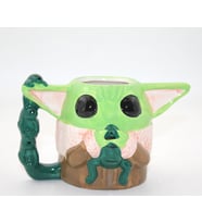 Porselen Baby Yoda Kupa Bardak