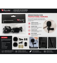 Rycote Lavalier Accessories – Profesyonel Yaka Mikrofonu Aksesuarı Made in UK