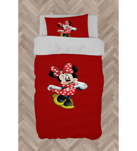 MEKTA HOME BEBEK VE ÇOCUK ODASI Mickey Mause Desenli Nevresim Takımı