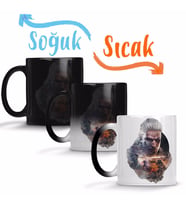 The Witcher Geralt Of Rivia Sihirli Kupa Bardak Porselen