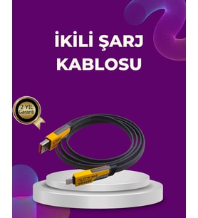 Dayanıklı 4’Ü 1 Arada Çok Fonksiyonlu Hızlı Şarj Veri Kablosu