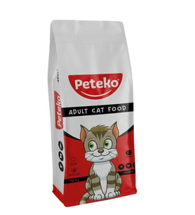 Peteko Gurme Karışık Kedi Maması 15 Kg