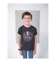 Tasarım Ironman Demiradam Baskılı Unisex Film Çocuk Tişört (1-12 Yaş)