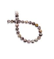 Milk Jasper Taşı Küre Kesim Parlak 10mm Doğal Taş Dizi [AA]