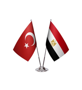 Mısır İkili Masa Bayrağı