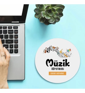 Kişiye Özel Müzik Öğretmenlerine Hediye Mousepad
