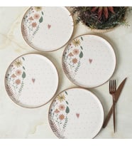 Soft Bloom Nordic Pasta Tabağı 22 Cm 4 Adet 22875