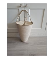 Krem Renk Kapaklı Poşet Düzenleyici 30x19 cm, Pratik ve Şık Organizer