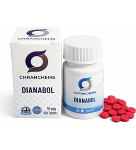 ChranChems Dianabol 10 mg  100 Tablet  Referans Bileşik  +21