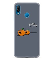 Huawei P20 Lite Mate 10 20 Lite Pro P40 Lite KılıfDesemli Silikon Orange Escape 1374