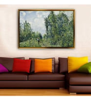 Altın Çerçeveli dekoratif tablo l1316 (Gold)