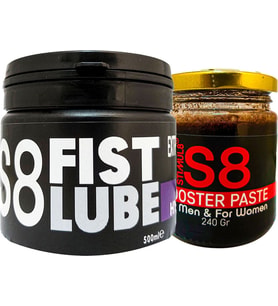 Stimul8 Fist Lube Büyük Boylubrikantkrem 500Ml + Stimul8 240 Hem Erkeklere Hem Kadınlara Özel Deste