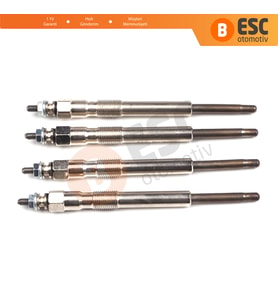 için 4 Adet Isıtma Bujisi GX120, 100226246 Citroen Peugeot 2.5 TDI