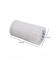 SİLİKON KALIP İTHAL ORTA BOY VAZO SİLİKON KALIP EPOKSİ REÇİNE KALIP NO: 2 HB130-0125 (Beyaz)