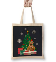 Fozzie Bear Around The Christmas Tree Muppets Bez Çanta Uzun Saplı