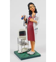 FORCHINO-Forchino Biblolar-FORCHINO MADAM DOKTOR KÜÇÜK-9x9x24 CM-JFO84006
