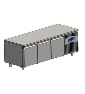 CSA Karacasan (304 Çelik) 615 Lt 200 cm Üç Kapılı Mangal Altı Kebap Dolabı