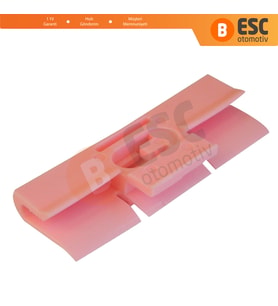 Honda için 10 Adet Ön Cam Yan Kalıp Klipsi Pembe 91525 SM4 003