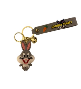 Schulzz Looney Tunes Bugs Bunny Çok Yönlü HQ Çanlı Anahtarlık