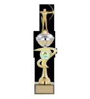 ODAK KUPA - Figürlü Kupalar - Okçu Figürlü Kupalar FG-065 B - 46 cm